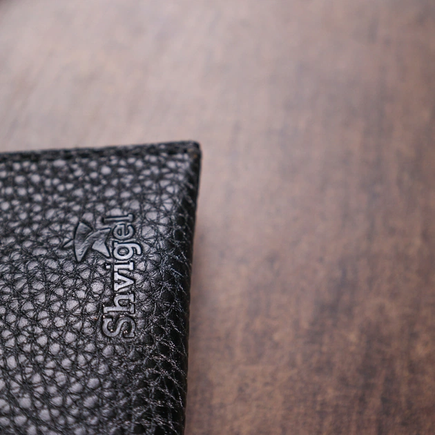 Косметичка Shvigel Шкіряна тревел Чорна (16416) - зображення 10