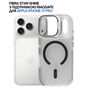 Чохол до мобільного телефона BeCover FIBRA Star Shine MagSafe Apple iPhone 17 Pro Black (715425) - зменшене зображення 3