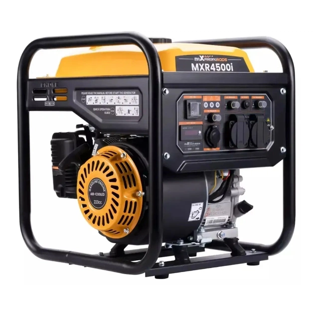 Генератор maXpeedingRODS MXR4500i (3,5 kW), 220V, 50Hz, 7.5л, ручний запуск (mxr4500i) - зображення 1