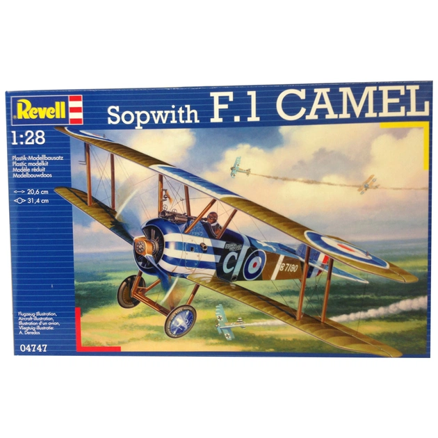Збірна модель Revell Винищувач Sopwith Camel 1:28 (4747) - зображення 1