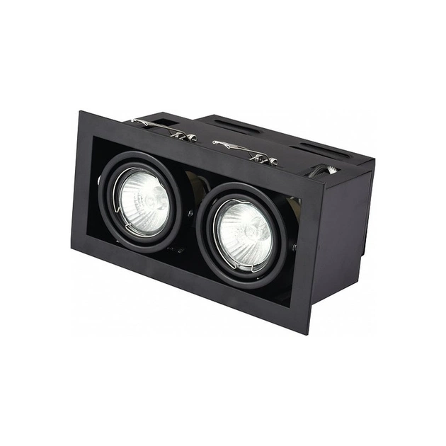Світильник точковий Eurolamp LED GU10x2 black (LHK2-LED-GU10(black)) - picture 2