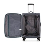 Валіза Bagland Валенсія середня 63 л сіра (835918493) - зменшене зображення 6