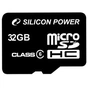 Карта пам'яті Silicon Power 32Gb microSDHC class 6 (SP032GBSTH006V10) - зменшене зображення 1