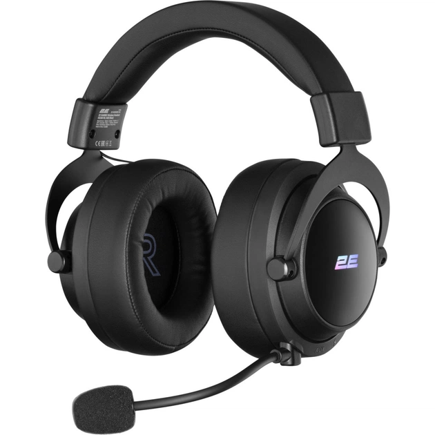 Навушники 2E Gaming HG360 RGB Wireless 7.1 Black (2E-HG360BK-WL) - изображение 1