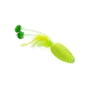 Игрушка для кошек Hippie Pet Мышка с перьями желтая 16.5 см (HIPCT22032G) - уменьшенное изображение 1
