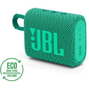 Акустична система JBL Go 3 Eco Green (JBLGO3ECOGRN) зображення 1