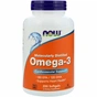 Жирні кислоти Now Foods Омега-3 1000 мг, 200 желатинових капсул (NOW-01652) - зменшене зображення 1