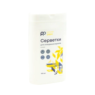 Серветки PowerPlant Screen Cleaning Wipes, 100шт (FL940653) зображення 1