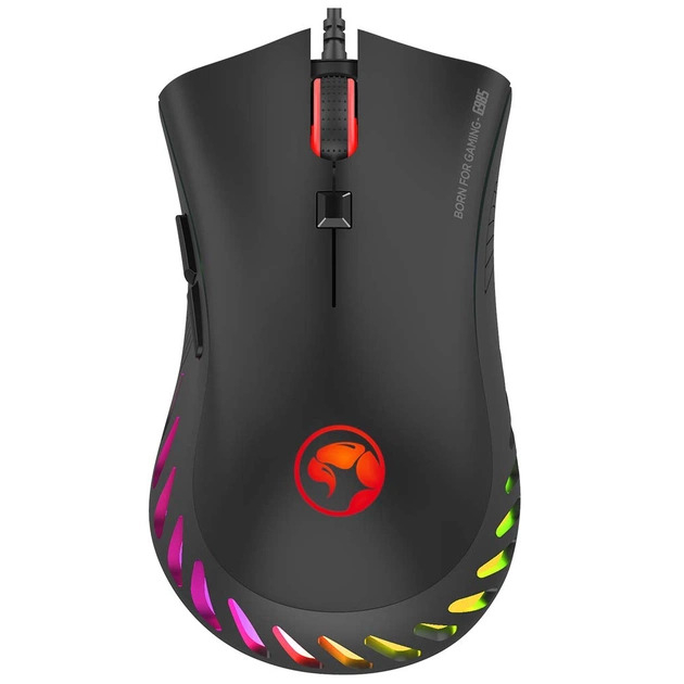 Мишка Marvo G985 RGB-LED USB Black (G985) - зображення 1