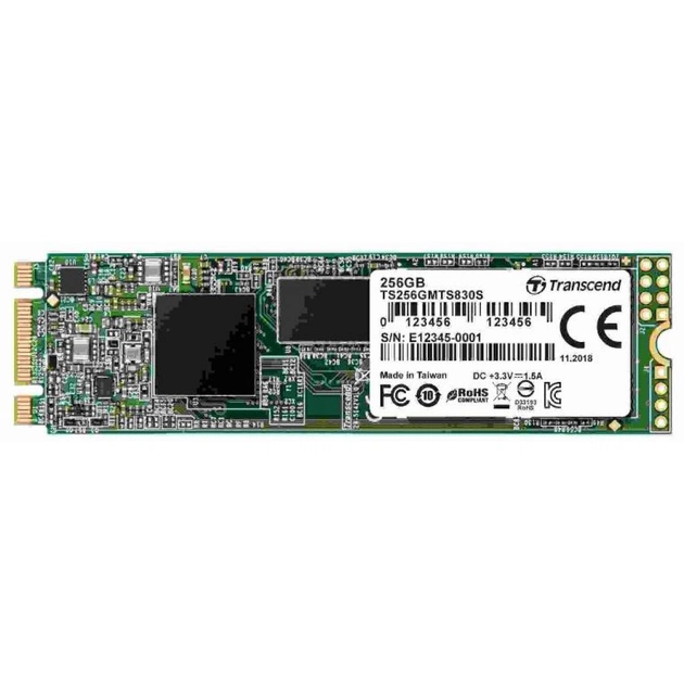 Накопитель SSD M.2 2280 256GB Transcend (TS256GMTS830S) - изображение 1