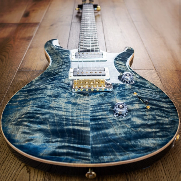 Электрогитара PRS Custom 24 10 Top Faded Whale Blue - изображение 4