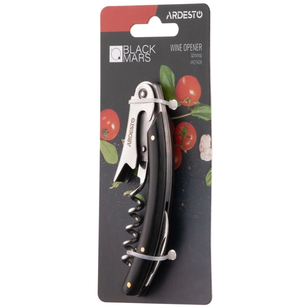 Штопор Ardesto Black Mars Steel/Wood (AR2142B) - picture 4
