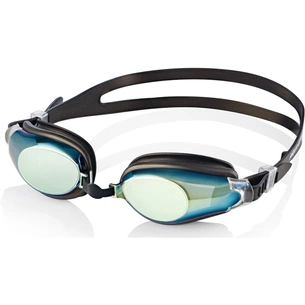 Окуляри для плавання Aqua Speed Champion New 038-07 чорний, дзеркальний OSFM (5908217635297) зображення 1