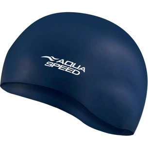 Шапка для плавання Aqua Speed Mono 111-22 6198 темно-синій Уні OSFM (5908217661982) зображення 1