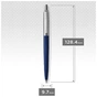 Ручка кулькова Parker JOTTER 17 Original Navy Blue CT BP (15 832) - зменшене зображення 5
