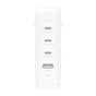 Зарядний пристрій Belkin 140W 3хUSB-С GAN PD PPS USB-A White (WCH014BTWH) - уменьшенное изображение 10