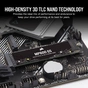 Накопичувач SSD M.2 2280 1TB MP600GS Corsair (CSSD-F1000GBMP600GS) - уменьшенное изображение 10