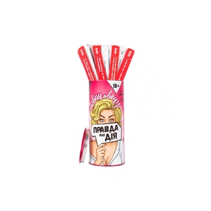 Настільна гра 18+ Fun Games Shop Правда чи Справа: Дівич-вечір, російська (FGS07) зображення 1