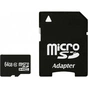 Карта пам'яті eXceleram 64Gb Miсro-SDXC class 10 с адаптером SD, UHS-I (MSD6410A) - зменшене зображення 1