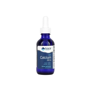 Мінерали Trace Minerals Кальцій іонний у краплях, 200 мг, Ionic Calcium, 59 мл (TMR-00357) зображення 1