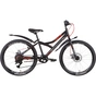 Велосипед Discovery 24" Flint DD рама-13" 2022 Black (OPS-DIS-24-279) - зменшене зображення 1