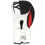 Боксерські рукавички PowerPlay 3086 Matt Challenger Чорно-Білі 14 унцій (PP_3086_14oz_Bl/White) - зменшене зображення 3