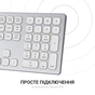 Клавіатура OfficePro SK1550 Wireless White (SK1550W) - зменшене зображення 10