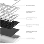 Клавіатура Dark Project ALU81 Terra Nostra PBT RGB Mech G3MS Moonstone White (DPKB_NOSTRA_81_ANSI_WHITE_UA) - зменшене зображення 9