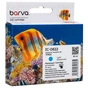 Картридж Barva Epson T0812/T0822 XL (C13T11124A10/C13T11224A10) 900ст, cyan (IC-0822) - зменшене зображення 1