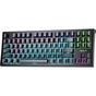 Клавіатура Aula F3032 Keycaps Plus 21 Dark Yellow Keys KRGD Red USB UA Black (6948391204673) - зменшене зображення 1