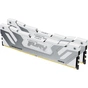 Модуль пам'яті для комп'ютера DDR5 48GB (2x24GB) 8400 MHz Renegade White XMP Kingston Fury (ex.HyperX) (KF584CU40RWK2-48) - зменшене зображення 1