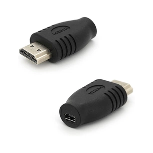 Перехідник microHDMI F to HDMI M Voltronic (YT-A-microHDMI(F)/HDMI(M)) зображення 1