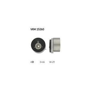 Ролик натягувача ременя SKF VKM 15260 зображення 1