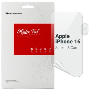 Плівка захисна Armorstandart Kit Clear Screen + Camera Apple iPhone 16 (ARM80715) зображення 1