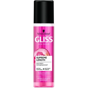 Кондиціонер для волосся Gliss експрес Supreme Length 200 мл (9000101201376) изображение 1