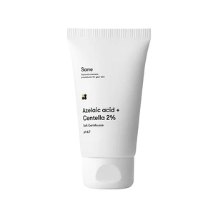 Гель для вмивання Sane Azelaic Acid + Centella 2% Soft Gel-Mousse pH 6.7 40 мл (4820266830021) зображення 1