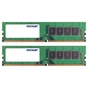 Модуль пам'яті для комп'ютера DDR4 16GB (2x8GB) 2400 MHz Patriot (PSD416G2400K) - зменшене зображення 1