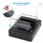 Зарядний пристрій Choetech 6xUSB 68W Charing Station (6хUSB-A) 2xMicroUSB 2xLighting 2xUCB-C (Q3008-EU-BK) - зменшене зображення 2