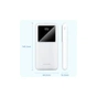 Батарея універсальна Vention 10000mAh 22.5W 3A PD, QC/3.0, LED Display, White (FHKW0) - уменьшенное изображение 5