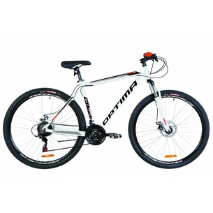 Велосипед Optimabikes 29" MOTION AM DD рама-20" 2019 біло-червоно-чорний (OPS-OP-29-087) зображення 1
