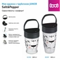 Поїльник-непроливайка Lovi Salt & Pepper із силіконовою трубочкою 350 мл (35/357) - уменьшенное изображение 5