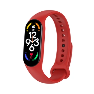 Ремінець до фітнес браслета BeCover Silicone для Xiaomi Mi Smart Band 7 Red (707485) зображення 1