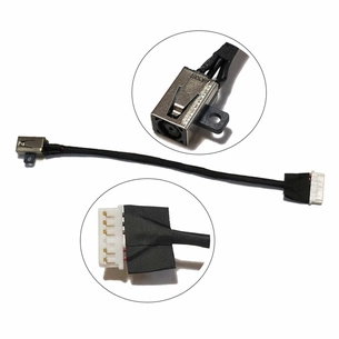Роз'єм живлення ноутбука з кабелем Dell PJ979 (4.5mm x 3.0mm + center pin), 6(5)-p (A49097) изображение 1