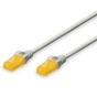 Патч-корд Digitus 0.5м, CAT 6a UTP, AWG 26/7, Cu, LSZH (DK-1613-A-005) - зменшене зображення 1