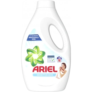 Гель для прання Ariel для чутливої шкіри 990 мл (8006540120255) зображення 1