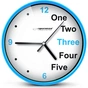 Настінний годинник Esperanza Wall Clock Prague 20 см Blue (EHC014B) - зменшене зображення 1