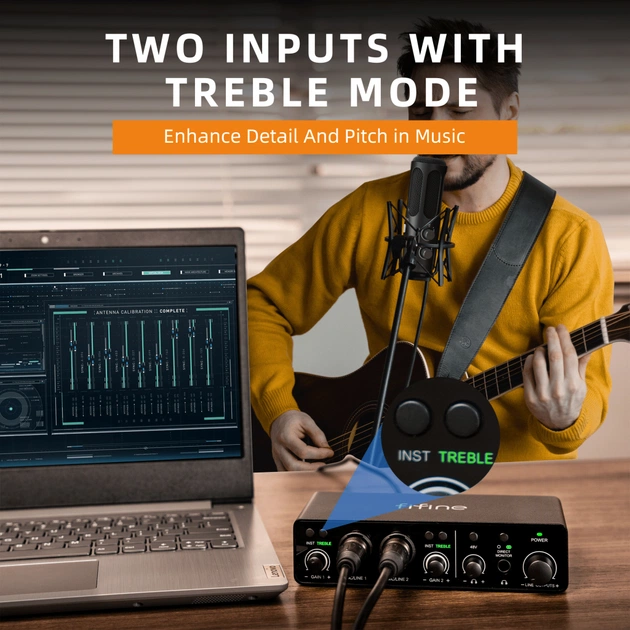 Аудіоінтерфейс Fifine Ampli 3 - picture 9