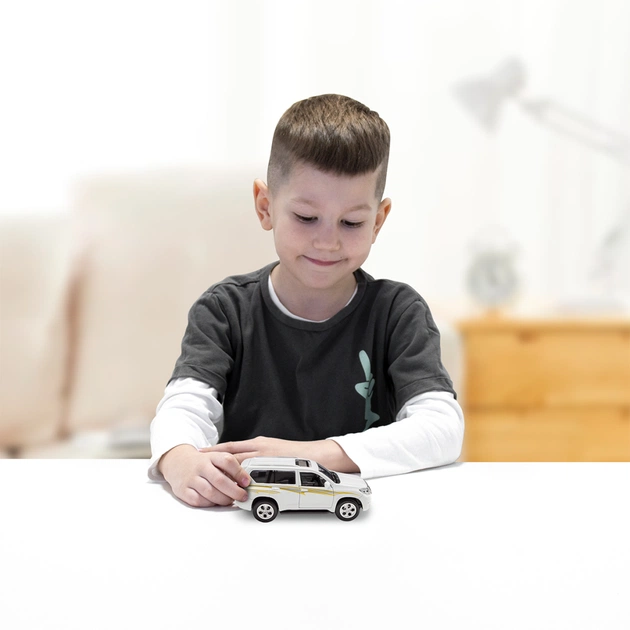 Машина TechnoDrive Toyota Prado белый (KM250425W) - изображение 12