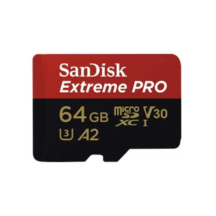 Карта пам'яті SanDisk 64GB microSDXC class 10 UHS-I U3 Extreme Pro V30 (SDSQXCU-064G-GN6MA) зображення 1
