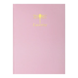 Канцелярская книга Buromax А4 FAVOURITE, PASTEL, 96 листов, клеточка, розовая (BM.2400-410) изображение 1